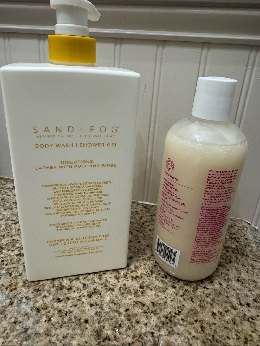 Sand + Fog Vanilla Cake  & Josie Maran Everybody Wash Now - Juicy Fruit - New! - Picture 2 of 3